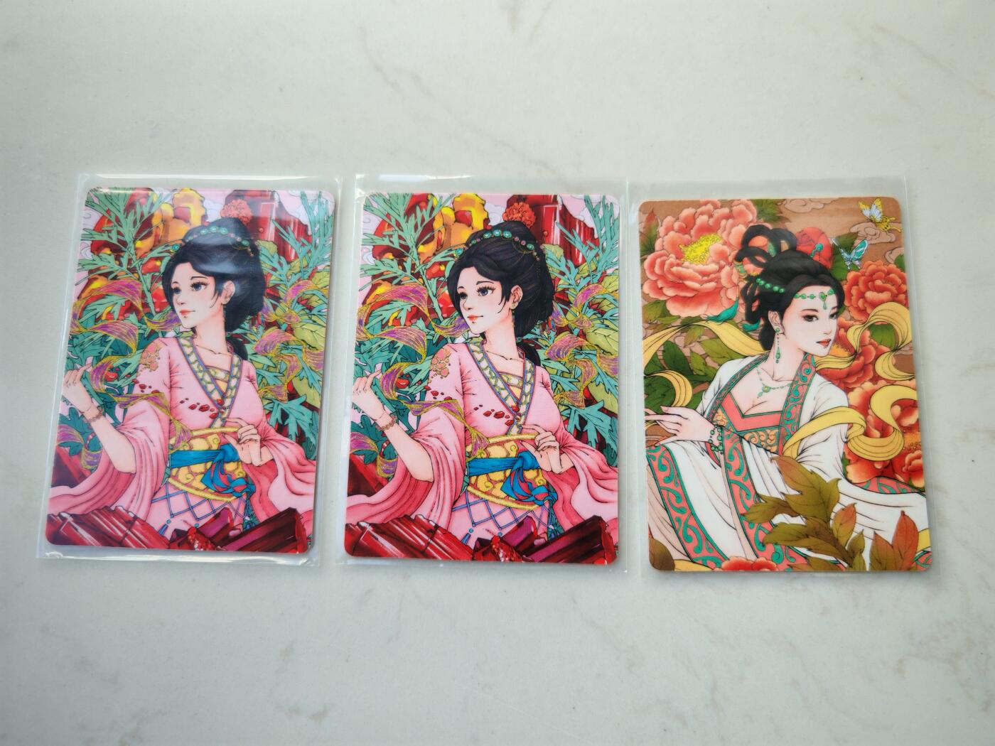 小怪兽卡牌第四十八期 （收拍品  不寄存 消费就送随机裸卡） 小花瓣裸卡三张