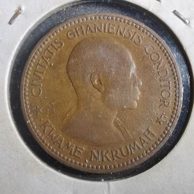 沼泽如烟--第902场 - 加纳1958年1便士