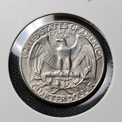 KK钱币收藏小铺  第369场  2月预留时间 周末发货 -  1971美国25分 好品