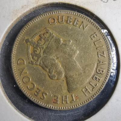 沼泽如烟--第902场 - 牙买加1962年1便士