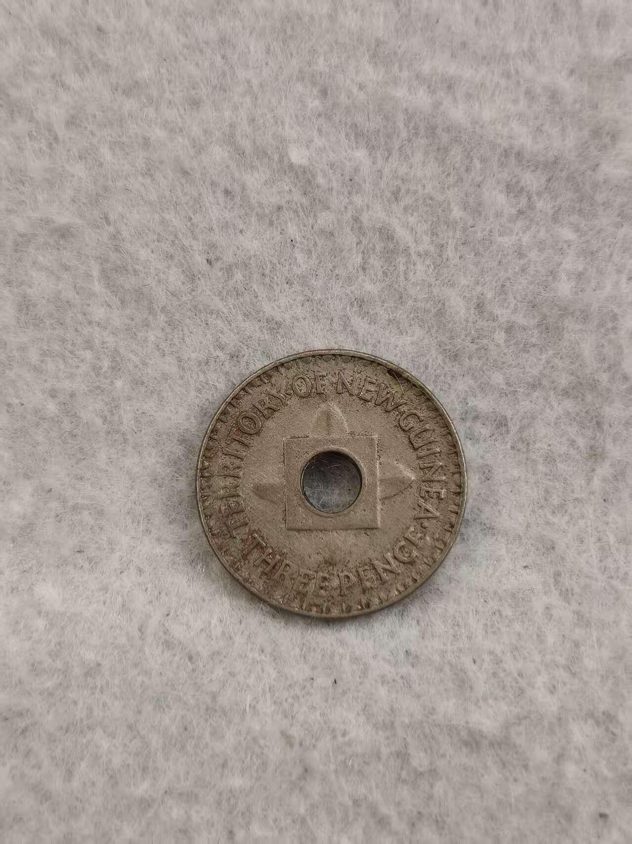 G&W世界散币，银币处理专场（第36场） 英属新几内亚1944年3便士