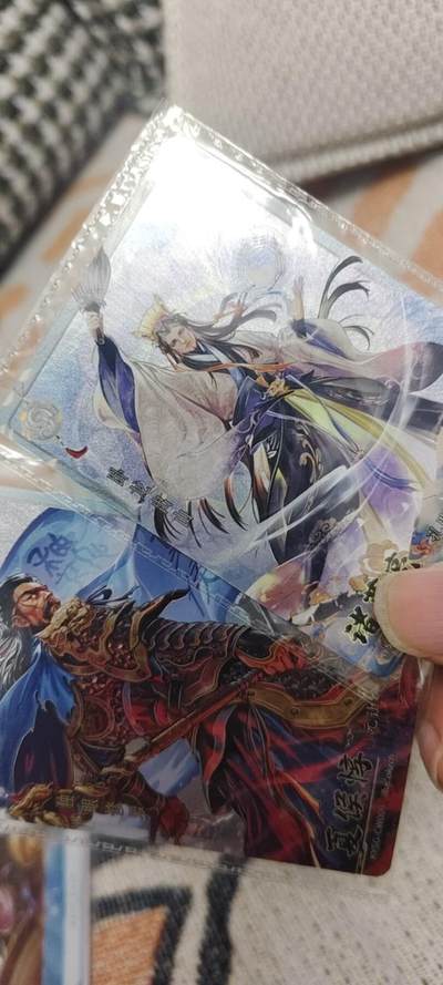 秋原瞳的小店第二十八期（持续收拍，月中，适合出去旅游的季节） - 卡游三国经典卡原膜诸葛亮夏侯惇