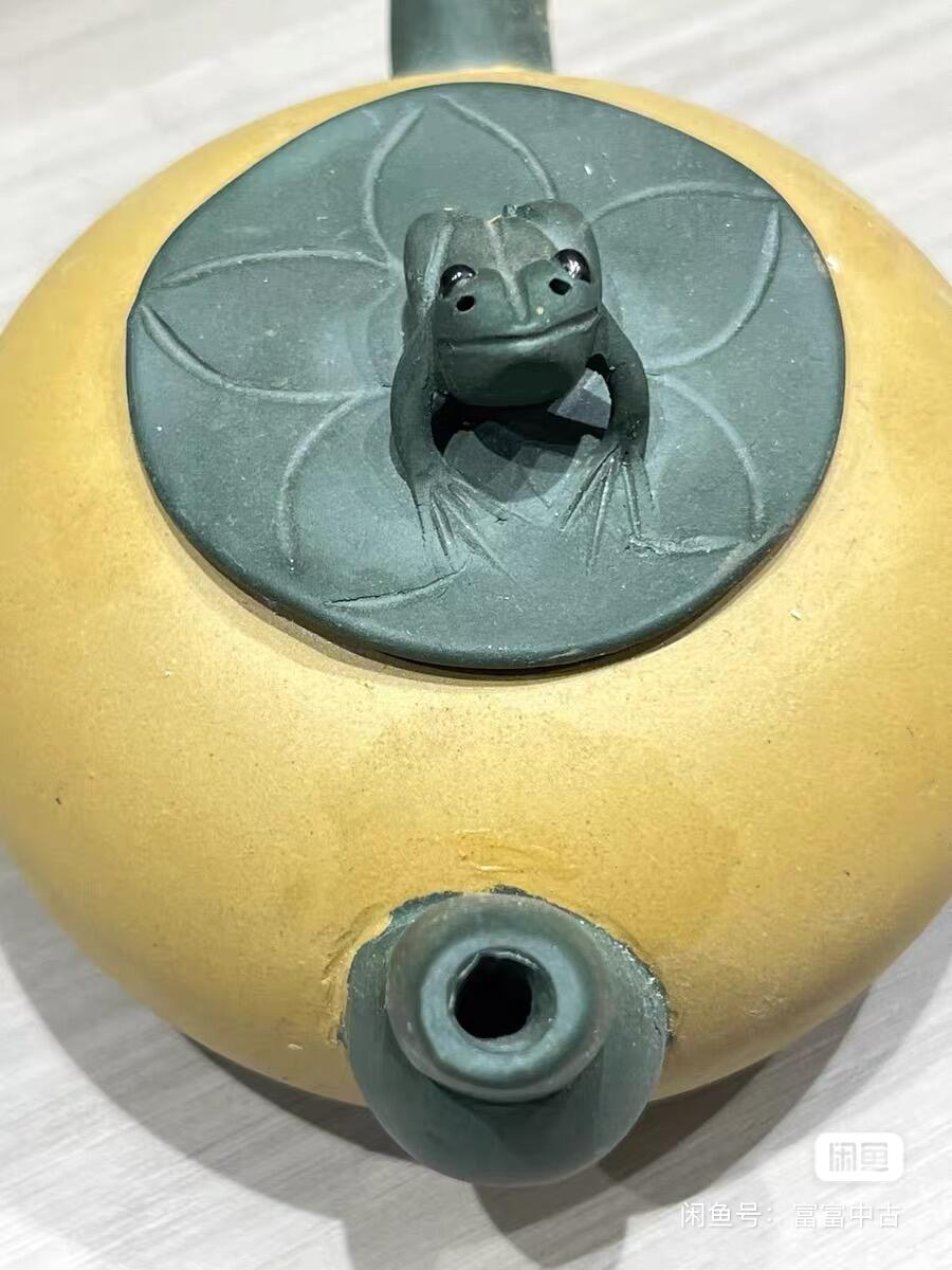 青蛙紫砂壶