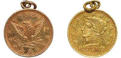 中新泰星2025年秋拍 钱币纪念章专场 - 民国宝成丰记金质纪念章一枚