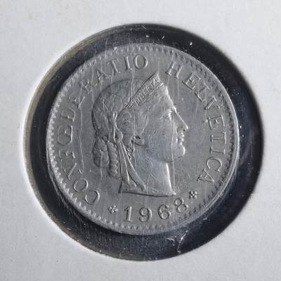 沼泽如烟--第902场 - 瑞士1968年五分