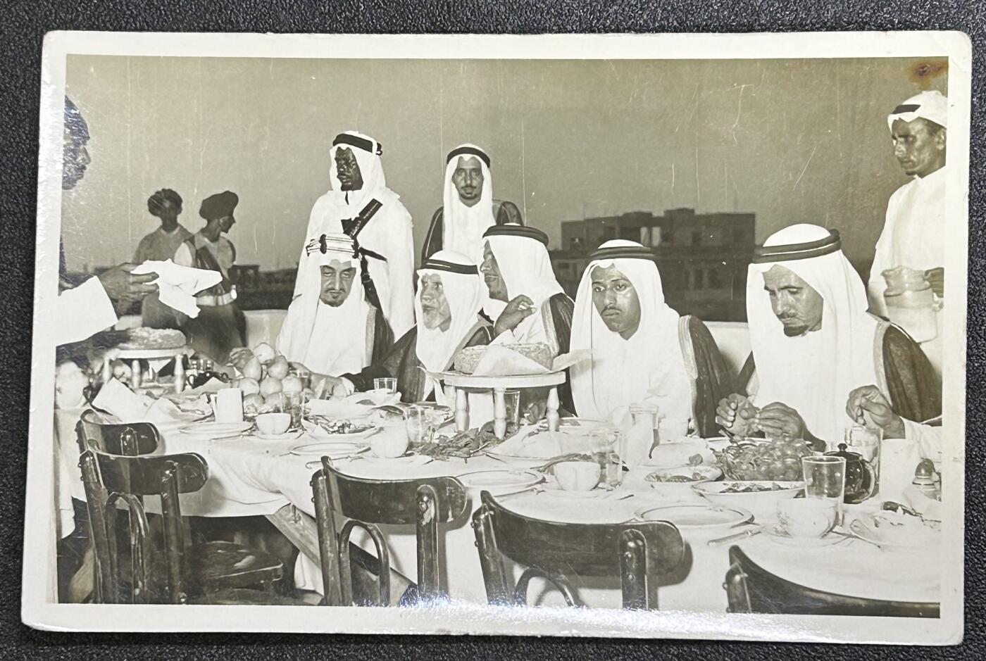 西秦中古拍卖第六十五期 沙特早期外交照片