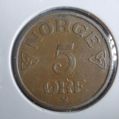 沼泽如烟--第902场 - 挪威1954年5欧尔