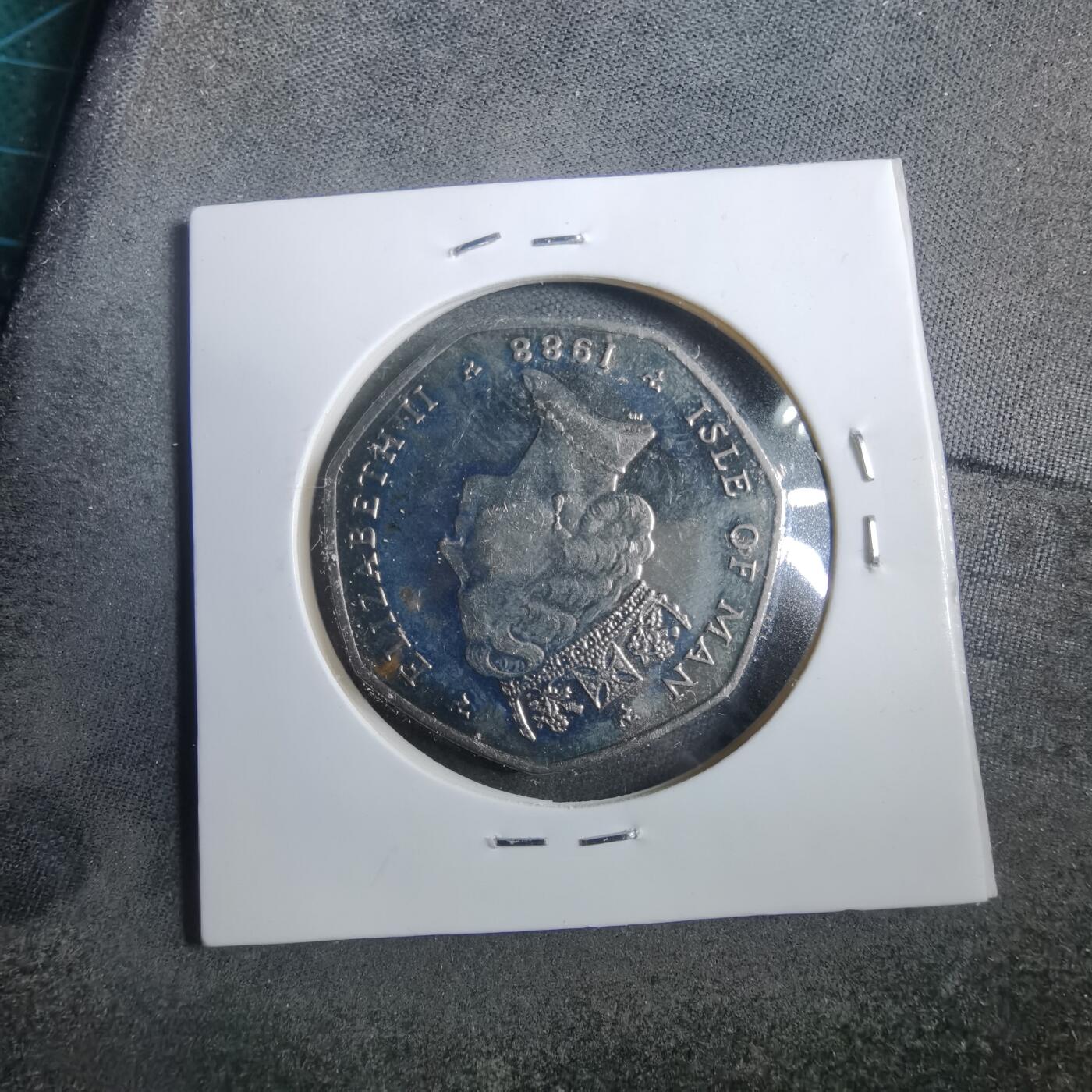 沼泽如烟--第902场 马恩1988年50便士