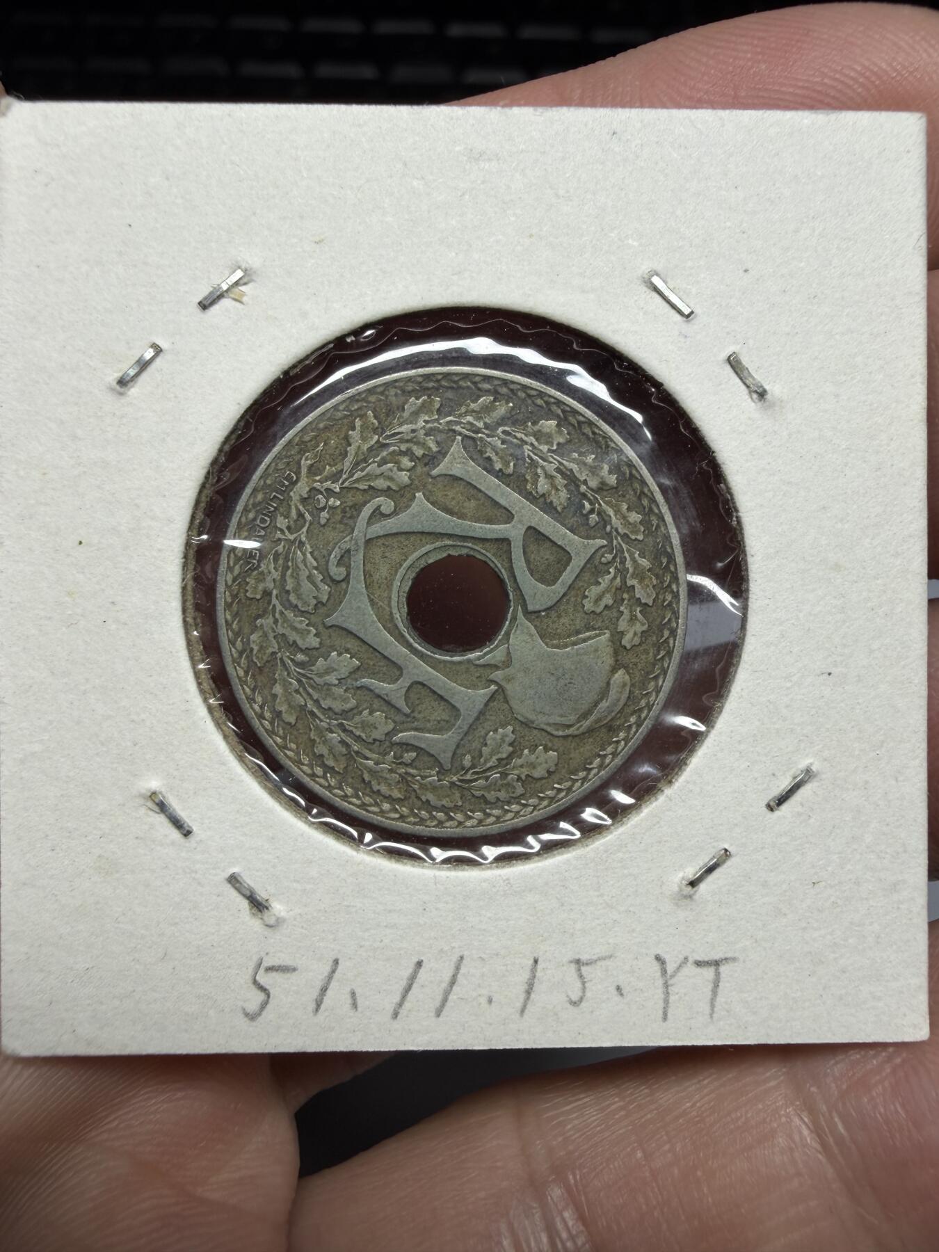 2025年集古藏今外币拍卖第十期-第6场—（总第286拍），可以寄存60天，满160元包邮。 1922年法属印支25分