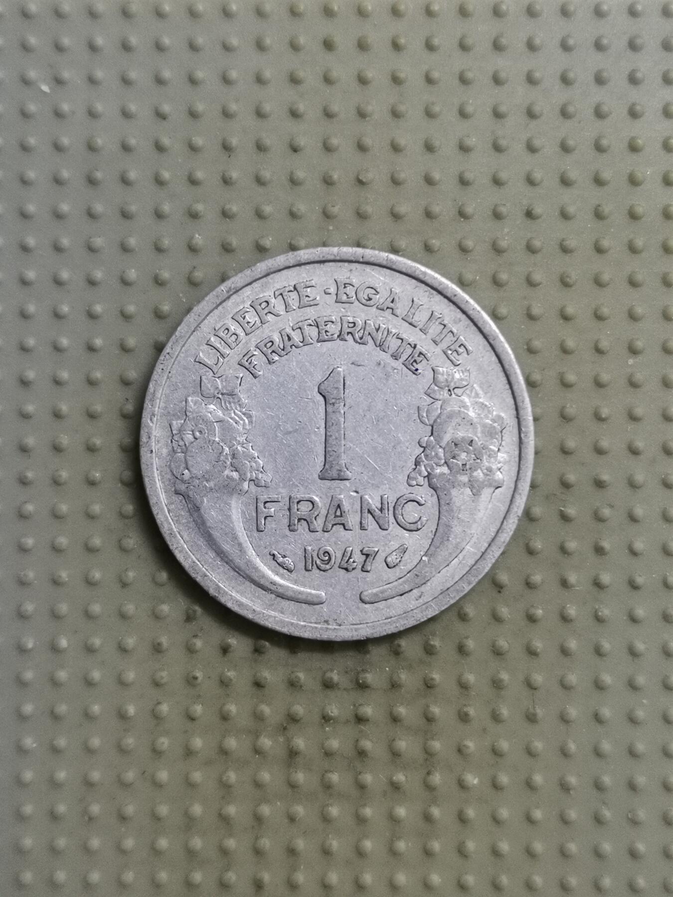 2025年第115场各国散币拍卖（总第115场） 法国1947年1法郎