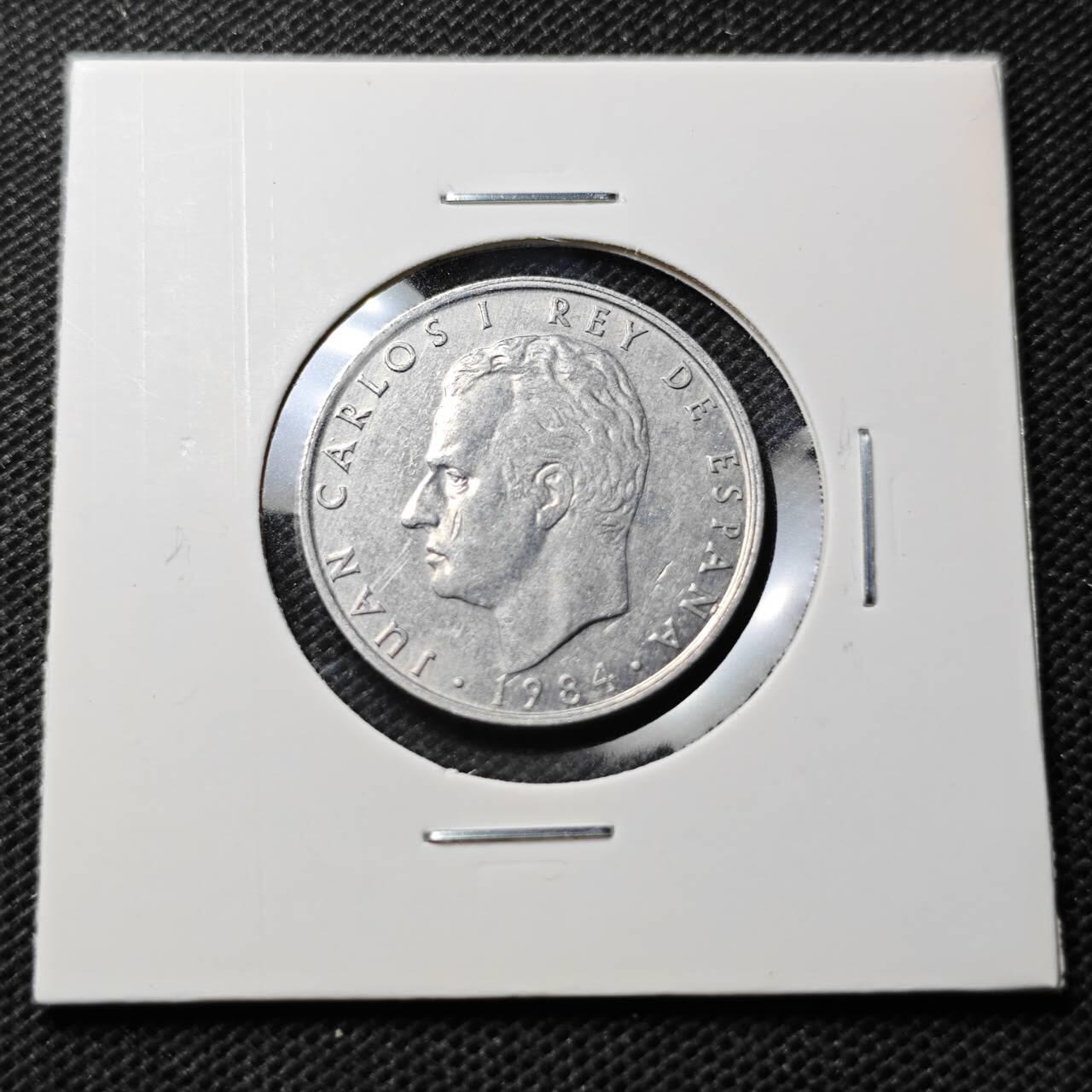 KK钱币收藏小铺  第369场  2月预留时间 周末发货  1984西班牙2分