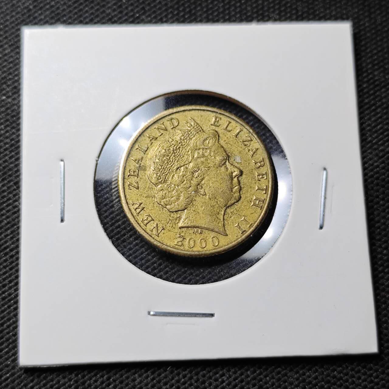 KK钱币收藏小铺  第369场  2月预留时间 周末发货  新西兰1元