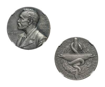 中新泰星2025年秋拍 钱币纪念章专场 - 1978年诺贝尔评选委员会银质纪念章一枚