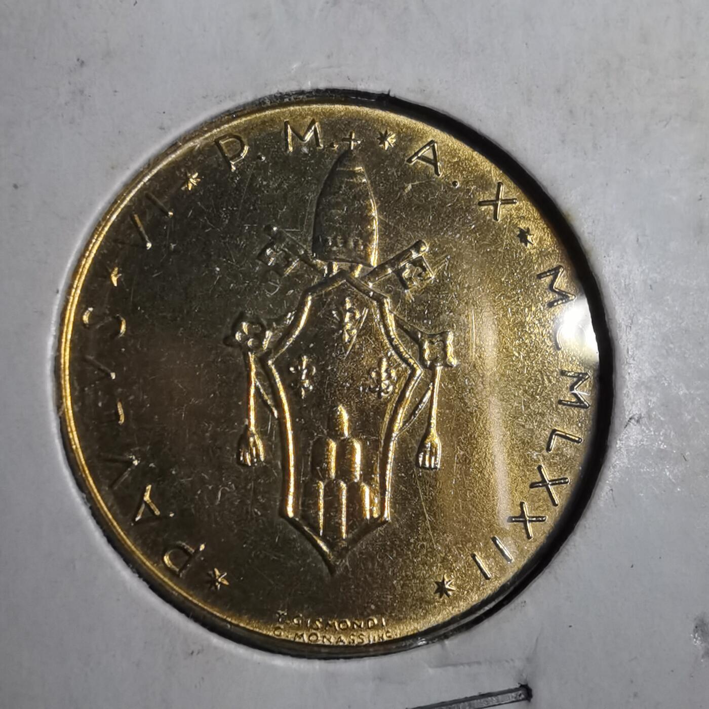 沼泽如烟--第902场 梵蒂冈20里拉