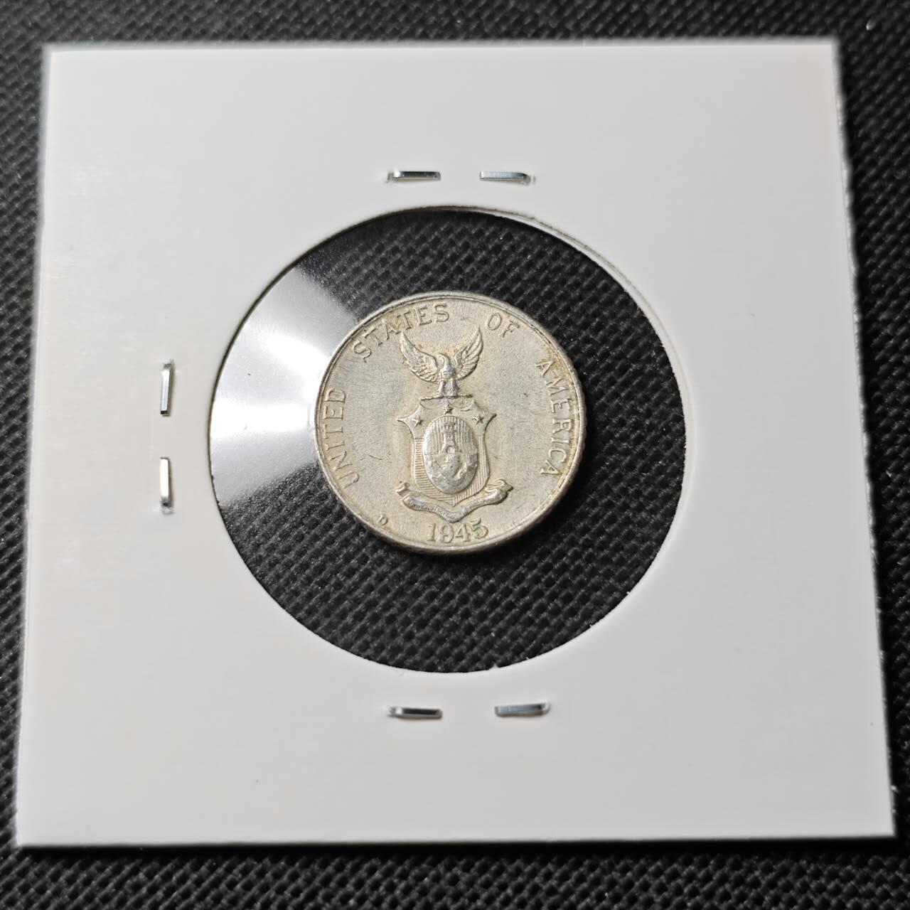 KK钱币收藏小铺  第369场  2月预留时间 周末发货  美属菲律宾10分银币