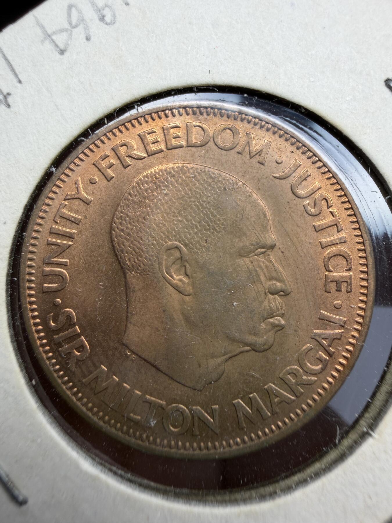 2025年集古藏今外币拍卖第十期-第6场—（总第286拍），可以寄存60天，满160元包邮。 1964年塞拉利昂1分