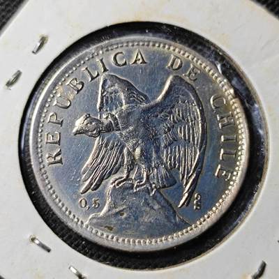 KK钱币收藏小铺  第369场  2月预留时间 周末发货 -  1927智利1比索银币