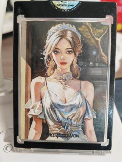 阳大大卡牌拍卖第82期（持续收拍品，周六晚上九点截拍，进群福利早知道） - 【手绘卡】知名画师 二胖 富贵三公主