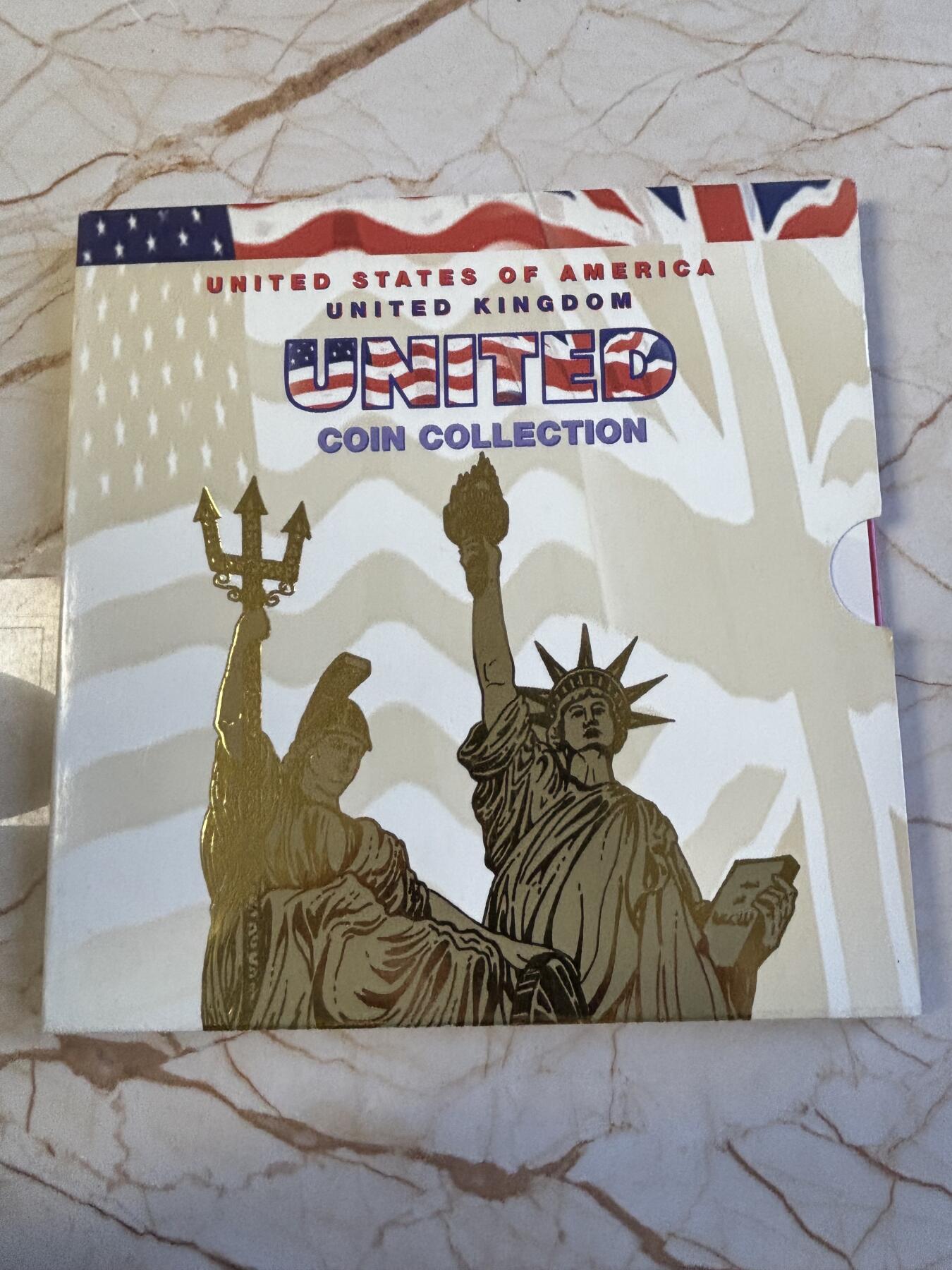 第181期拍卖 卡册 英国1997年硬币8枚套币