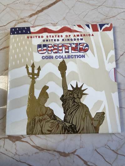 第181期拍卖 - 卡册 英国1997年硬币8枚套币