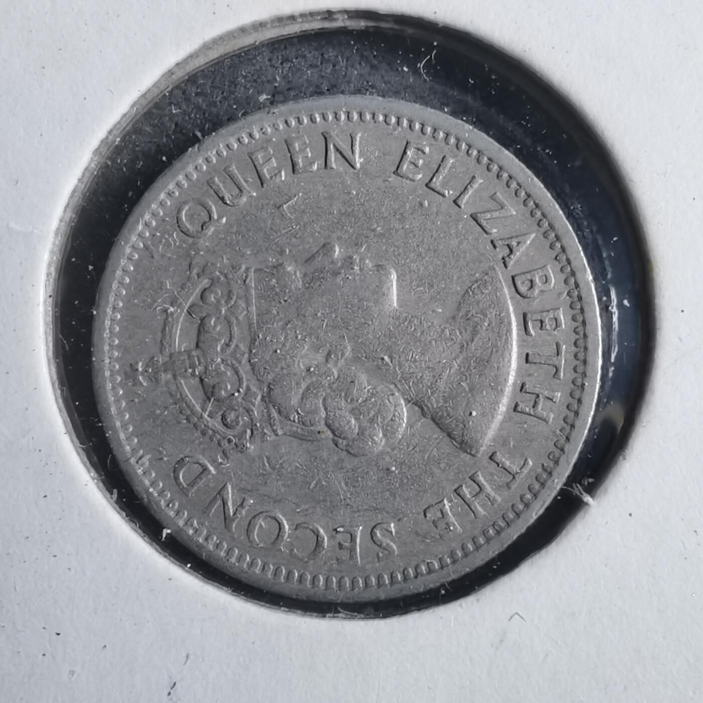 沼泽如烟--第902场 英属马来亚婆罗洲1958年五分