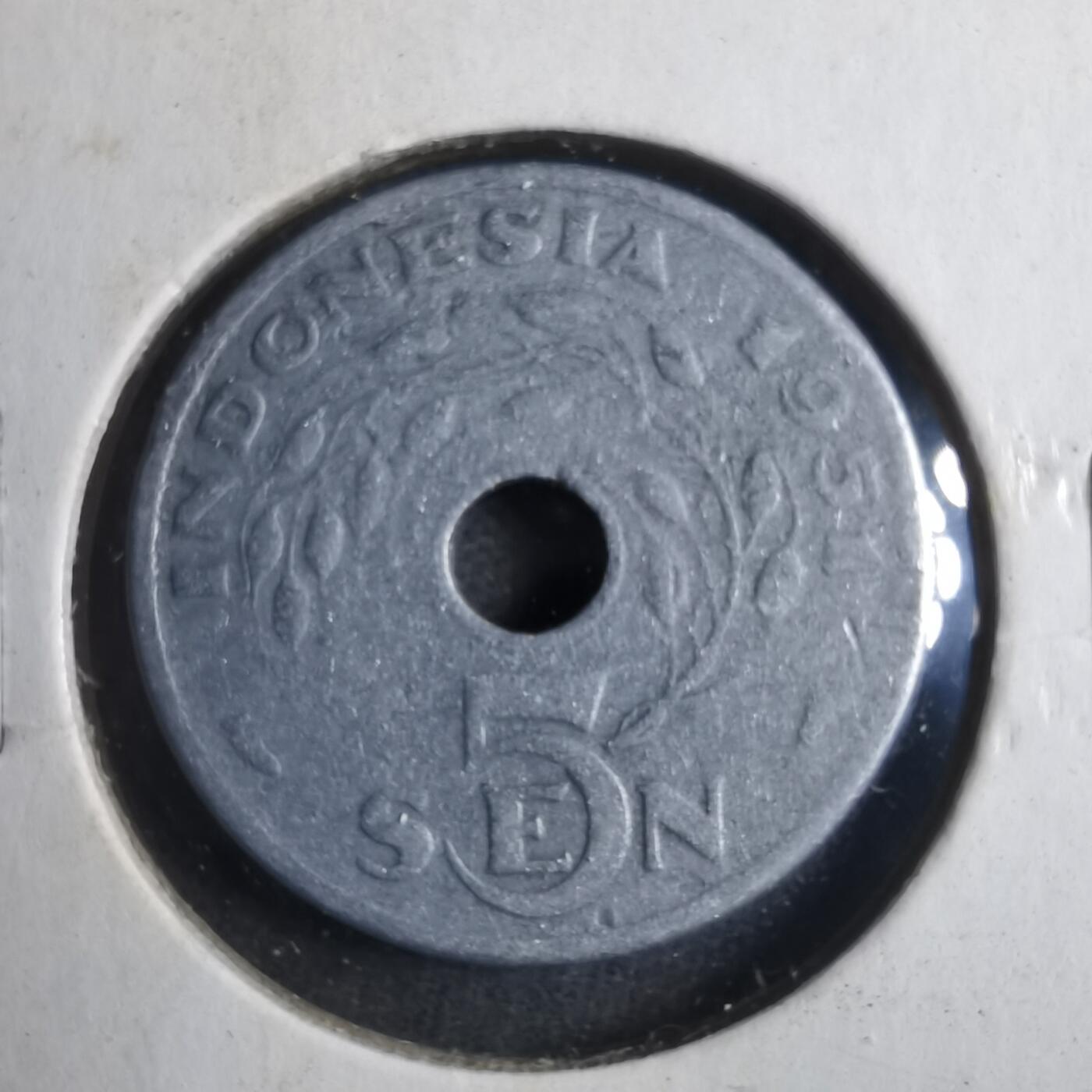 沼泽如烟--第902场 印度尼西亚1951年五分