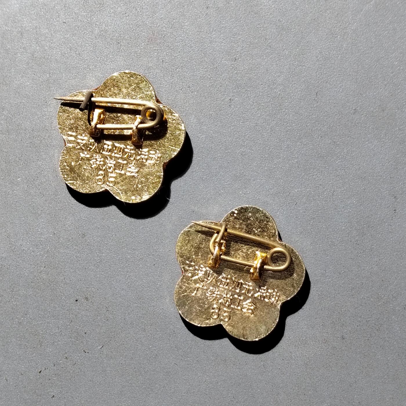 PCAI钱币16-603  民国纸币证章小专场 二枚章