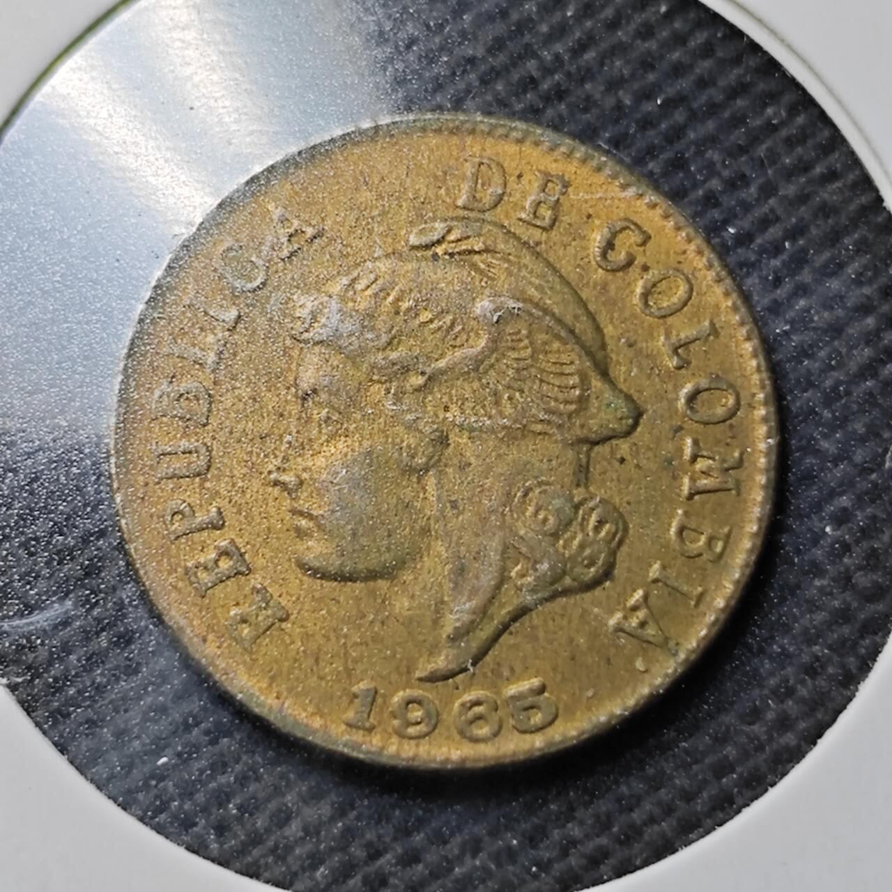 KK钱币收藏小铺  第369场  2月预留时间 周末发货  哥伦比亚2分铜币