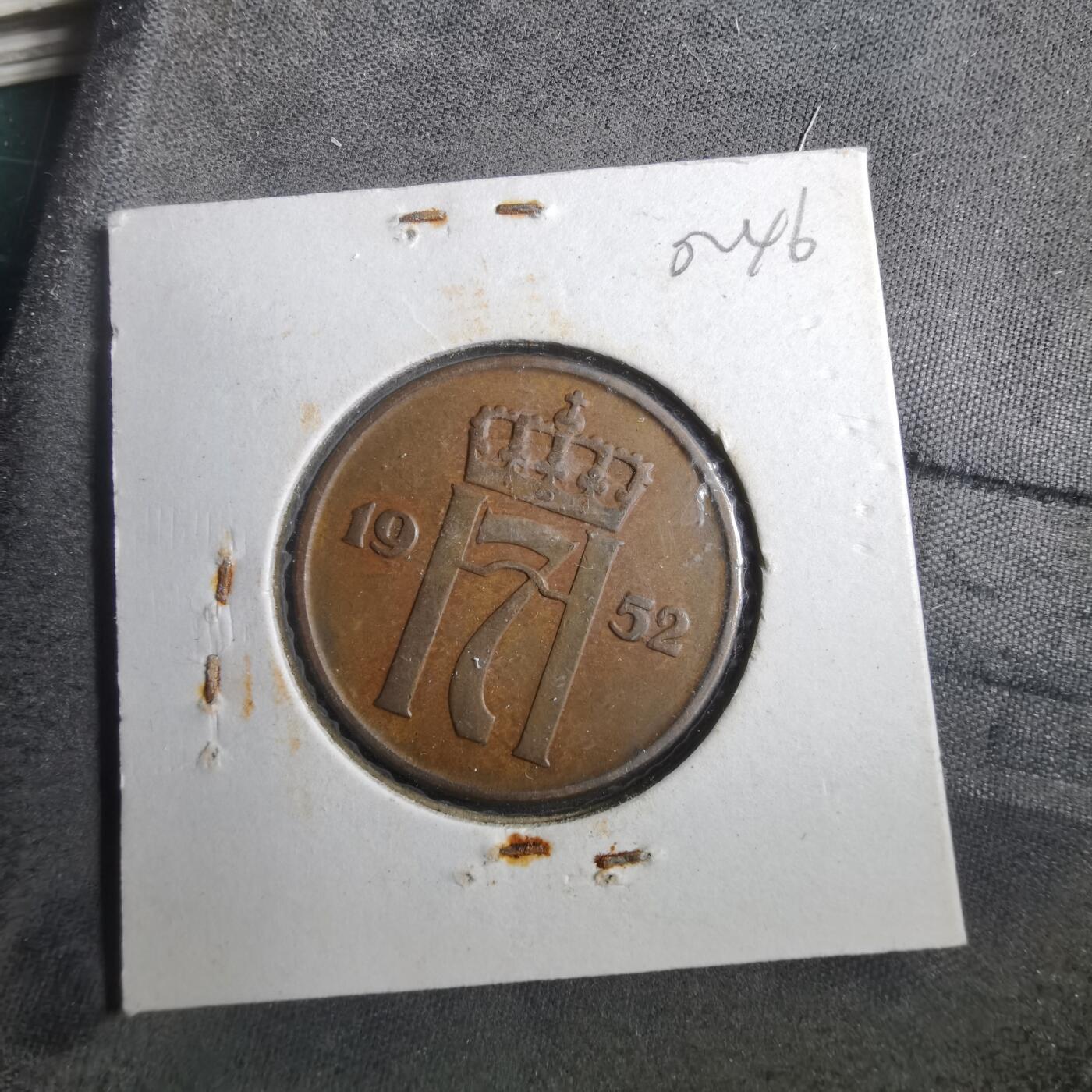 沼泽如烟--第902场 挪威1952年5欧尔