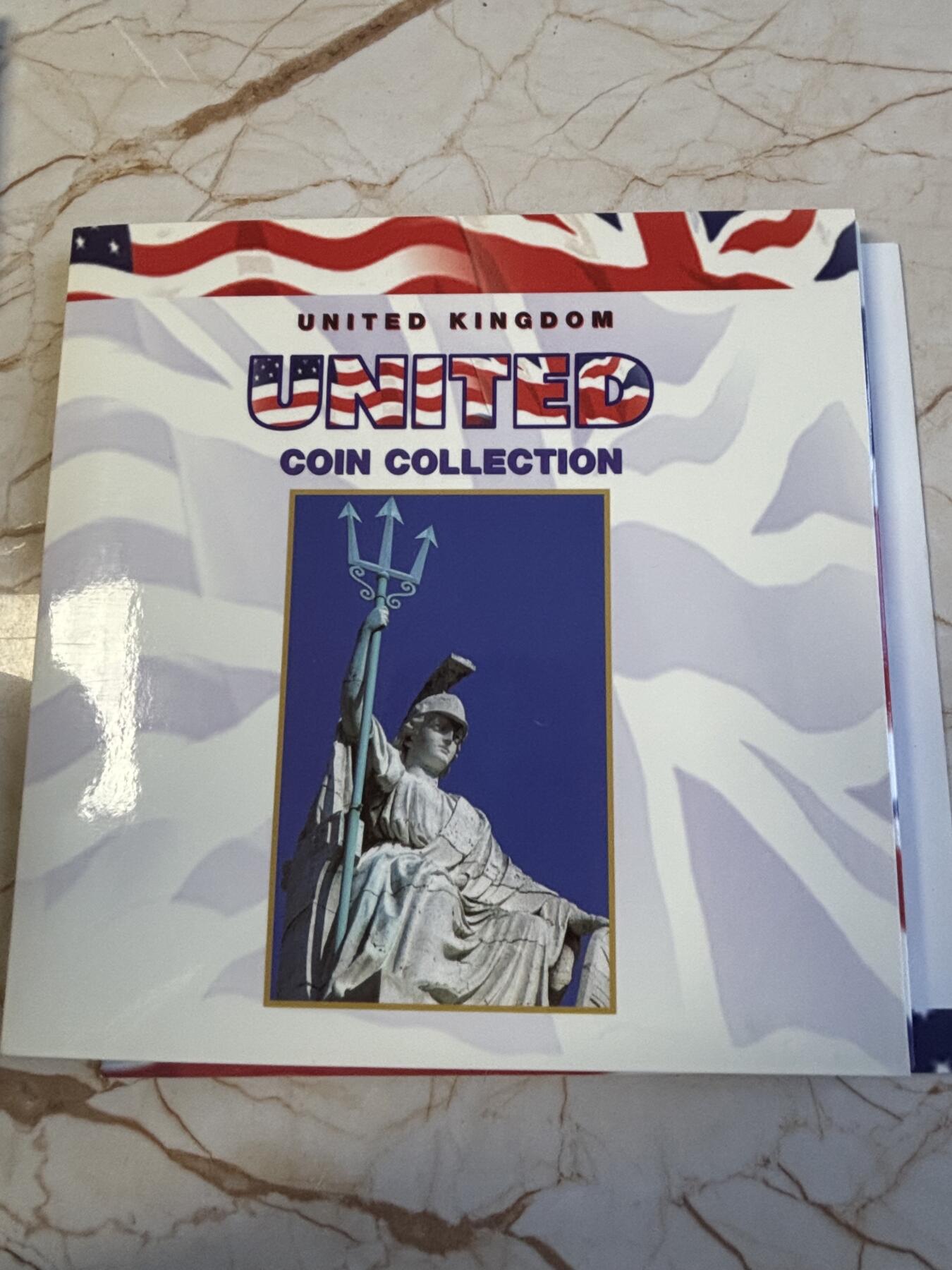 第181期拍卖 卡册 英国1997年硬币8枚套币