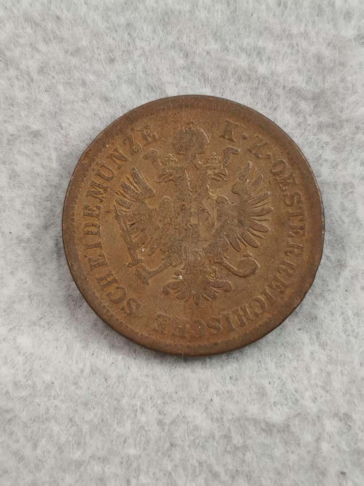 G&W世界散币，银币处理专场（第36场） 奥地利1861年4克鲁泽