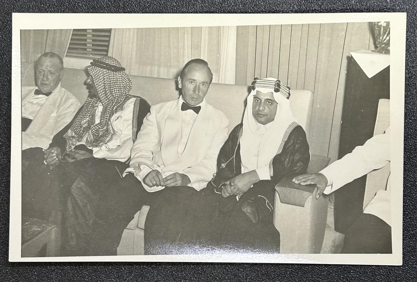 西秦中古拍卖第六十五期 沙特早期外交照片