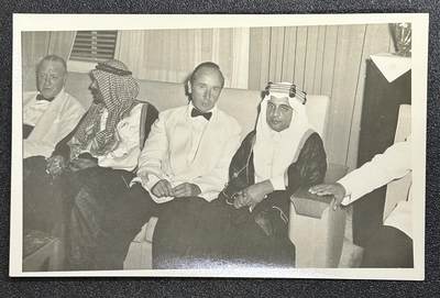 西秦中古拍卖第六十五期 - 沙特早期外交照片