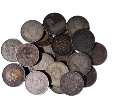 中新泰星2025年秋拍 钱币纪念章专场 - 机制银元一组二十一枚