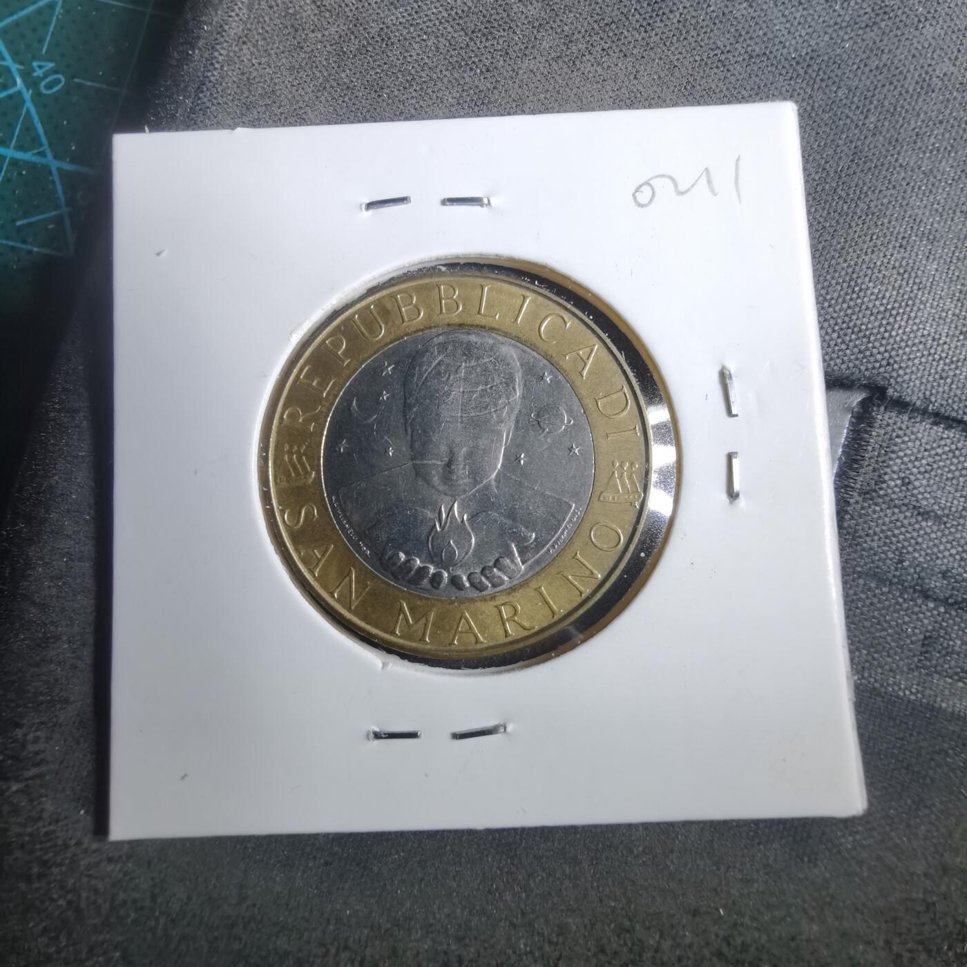 沼泽如烟--第902场 圣马力诺1998年1000里拉