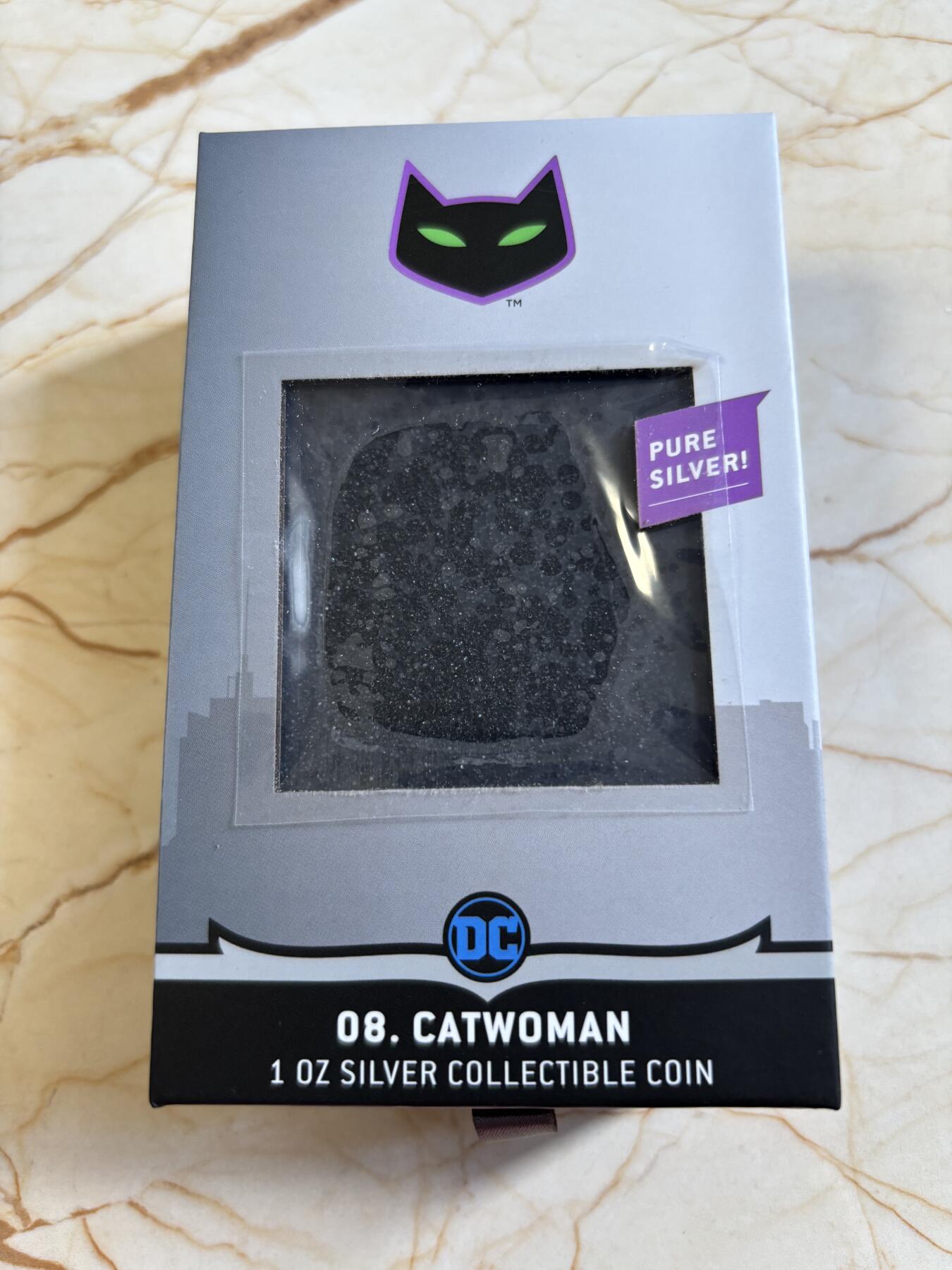 第181期拍卖 纽埃2021年Chibi系列猫女1盎司卡通纪念彩色银币，999银，发行2000枚