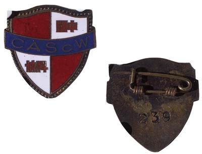 中新泰星2025年秋拍 徽章 纪念章及金银器专场 - 民国中国科学协会纪念章一枚