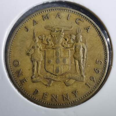 沼泽如烟--第902场 - 牙买加1965年1便士