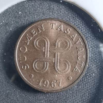 沼泽如烟--第902场 - 芬兰1967年1芬尼