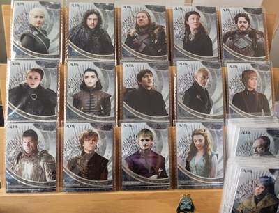 曲院风荷 - 卡卡沃 权利的游戏 基础款一套65张 龙妈 雪诺 等