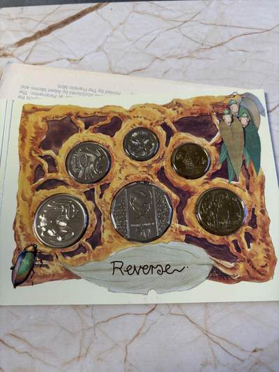 第181期拍卖 - 澳大利亚1995年S版婴儿6枚纪念币套装加一枚章册装