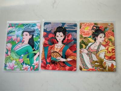 小怪兽卡牌第四十八期 （收拍品  不寄存 消费就送随机裸卡） - 小花瓣裸卡三张