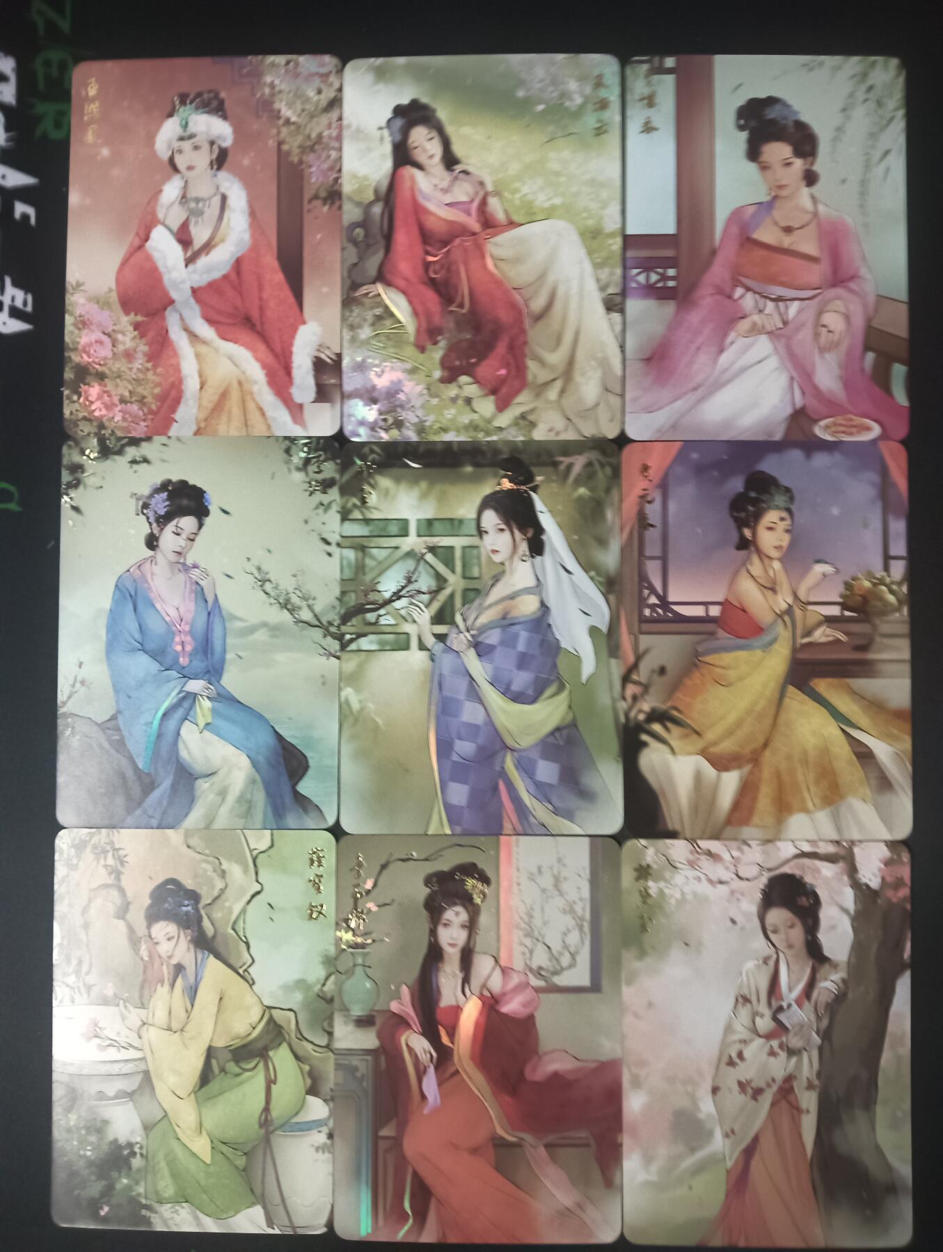 花开卡拍第47期（11月16号周日截拍，品控勿拍!!!拍品不寄存，运费5元，自制卡难免瑕疵，可能存在轻微撞角爆边等出厂瑕疵，品控介意勿拍！）