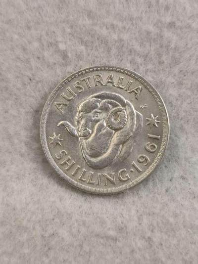 G&W世界散币，银币处理专场（第36场） - 澳大利亚1961年1先令  银币