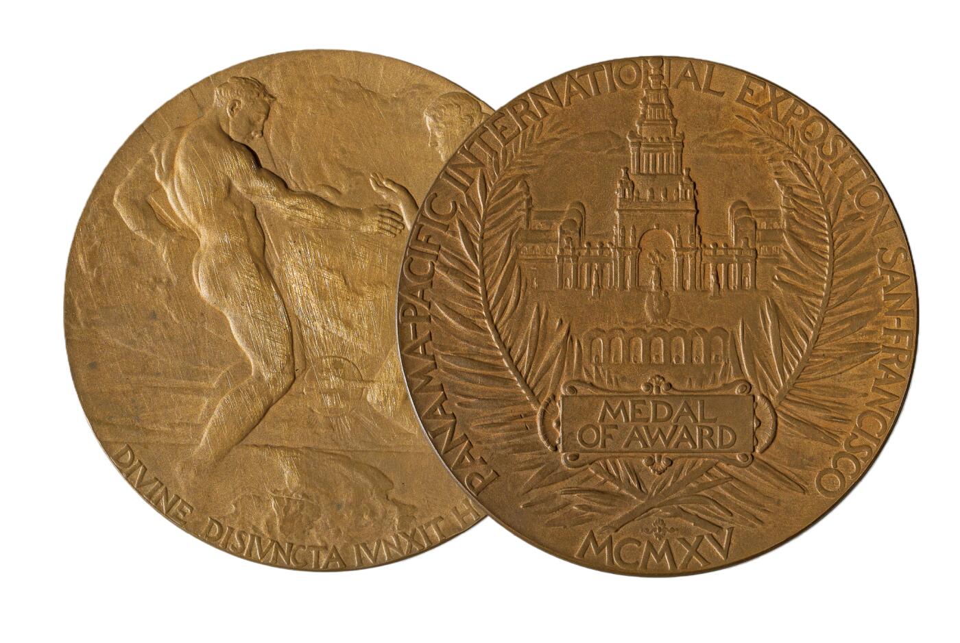 中新泰星2025年秋拍 徽章 纪念章及金银器专场 19世纪巴拿马万国博览会金牌一枚