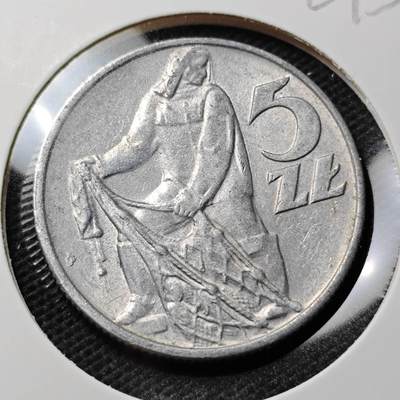 KK钱币收藏小铺  第369场  2月预留时间 周末发货 -  1974波兰5兹罗提