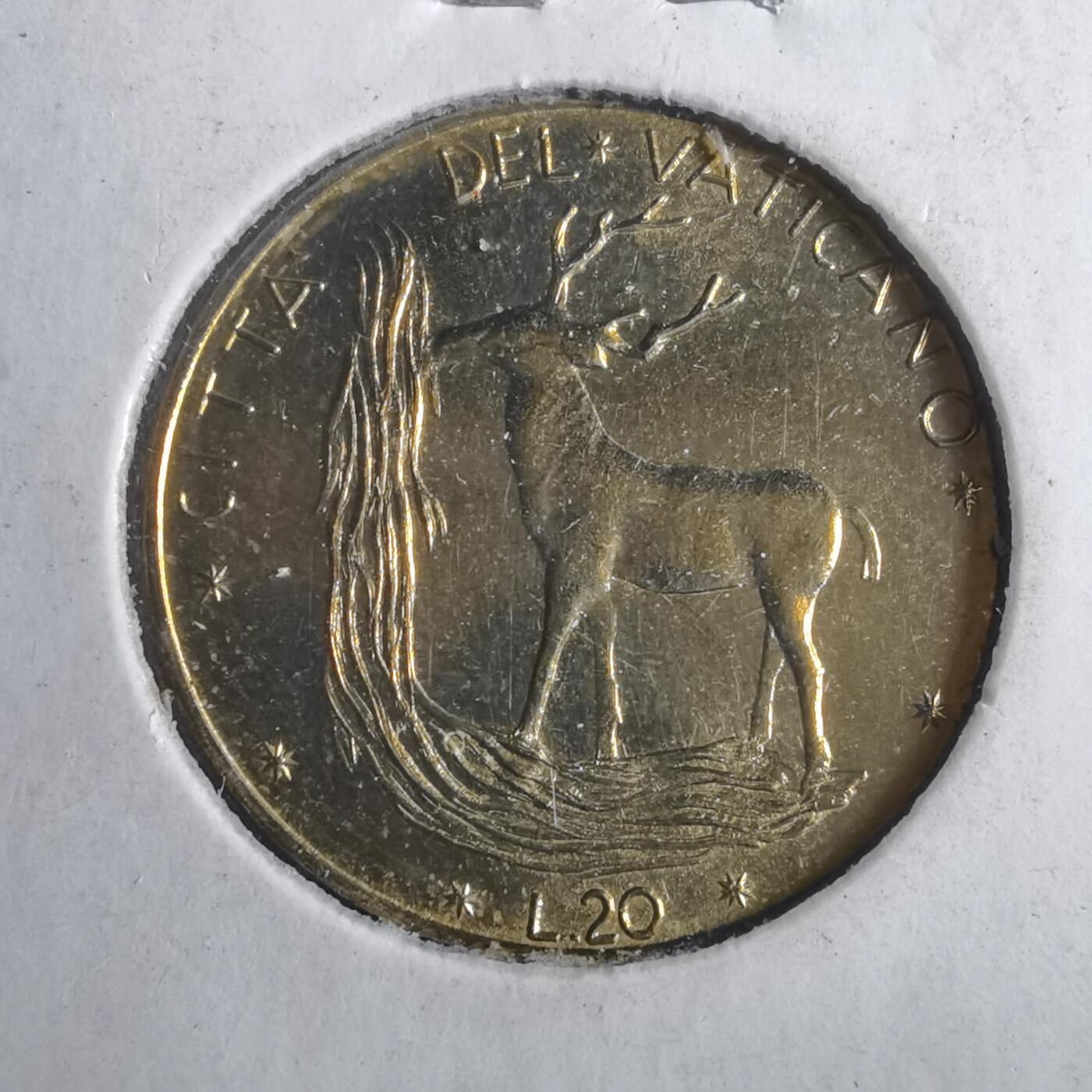 沼泽如烟--第902场 梵蒂冈20里拉