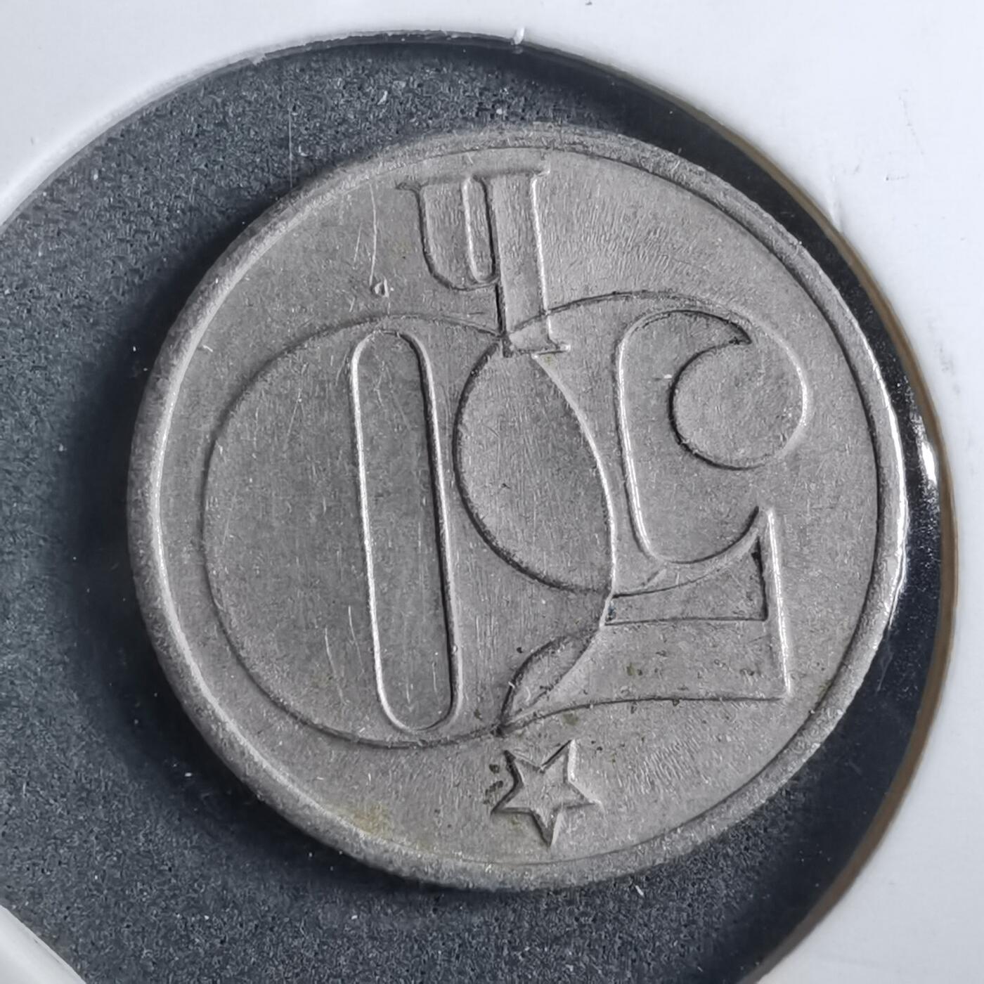 沼泽如烟--第902场 捷克斯洛伐克1979年50赫勒