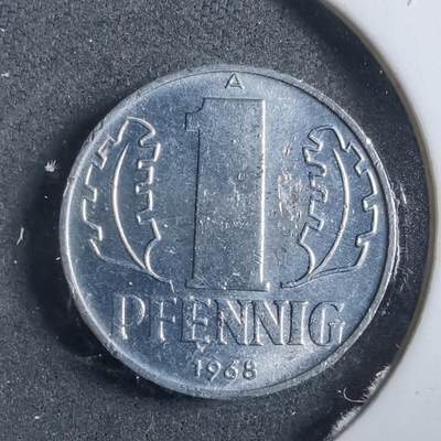 沼泽如烟--第902场 - 东德1968年1芬尼