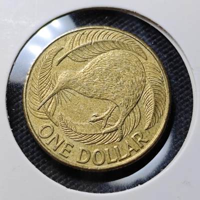 KK钱币收藏小铺  第369场  2月预留时间 周末发货 -  新西兰1元